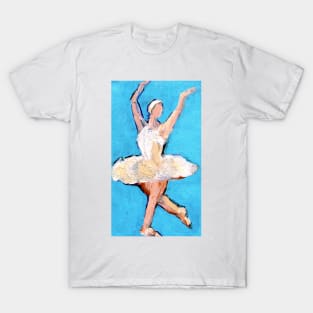 Ballet Dancer Original Art Painting T-Shirt